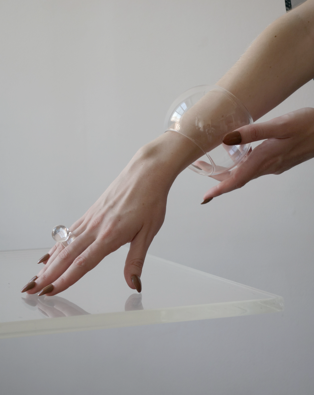 exclamation bangle (glass) — ARC exclamation bangle (glass) — ARC
